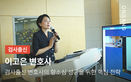 검사 출신 변호사의 항소심 성공을 위한 핵심 전략