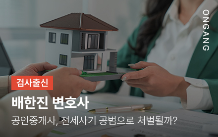 공인중개사, 전세사기 공범으로 처벌될까