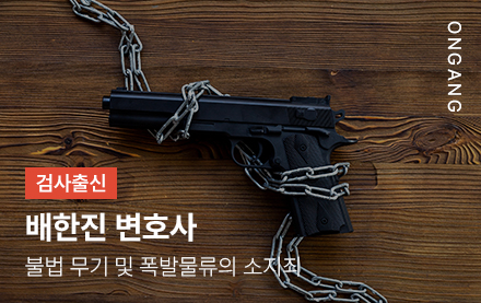 불법 무기 및 폭발물류의 소지죄