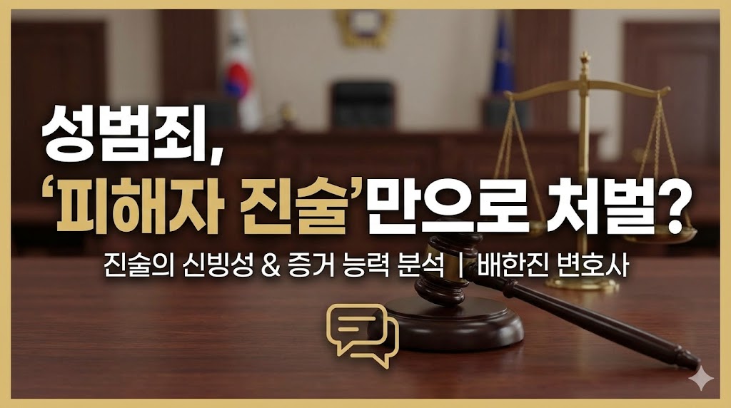 성범죄피해자진술