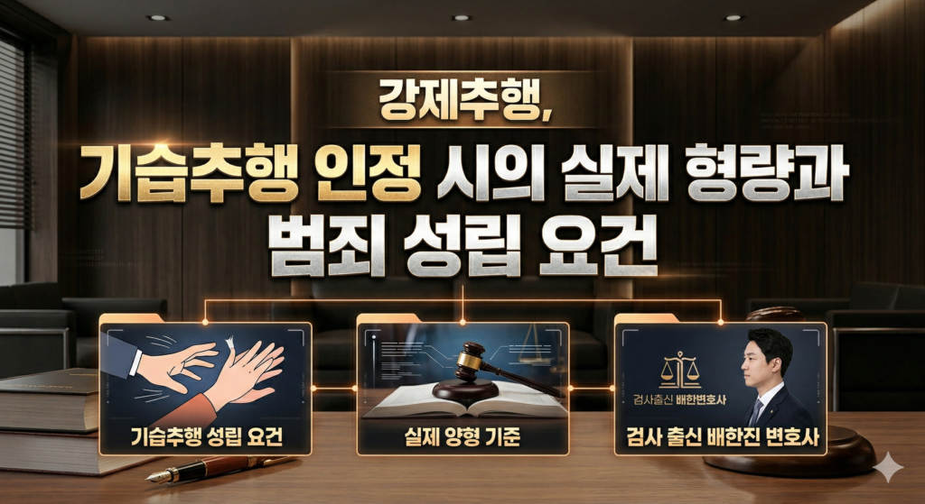 강제추행죄처벌