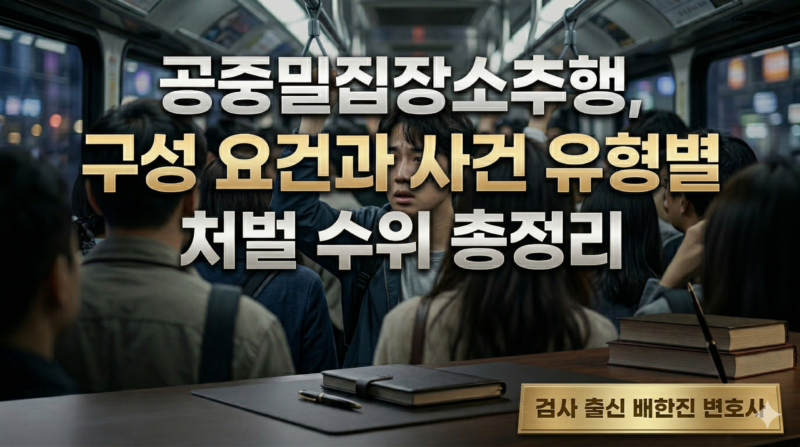 공중밀집장소추행