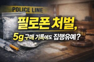 필로폰 처벌