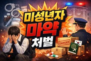 미성년자 마약 처벌