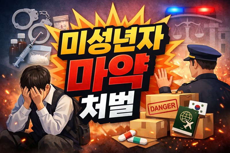 미성년자 마약 처벌