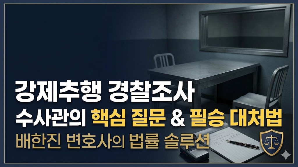 강제추행경찰조사