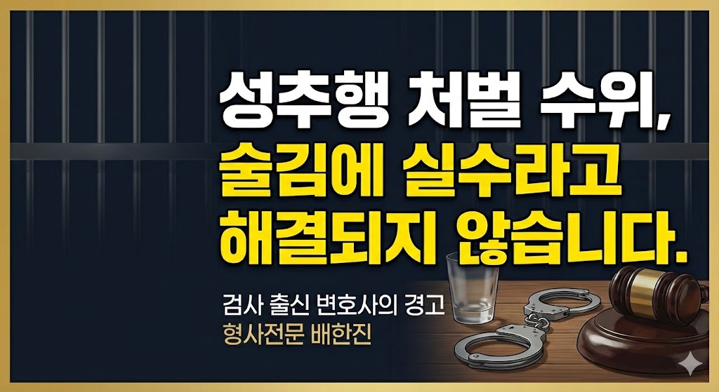 성추행 처벌 수위