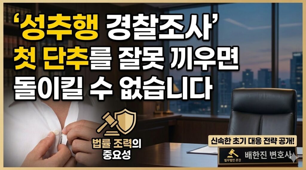 성추행 경찰조사