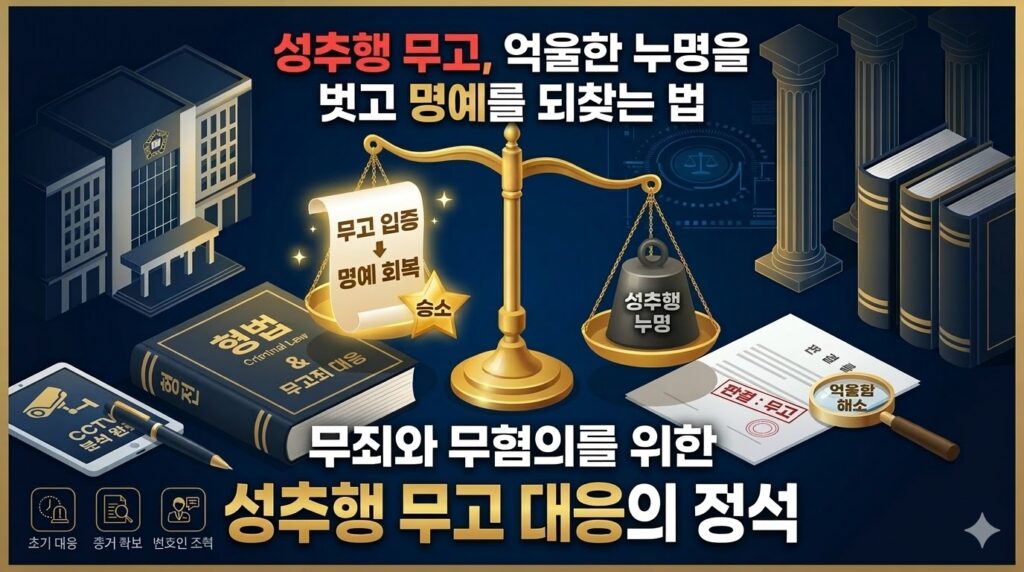 성추행무고