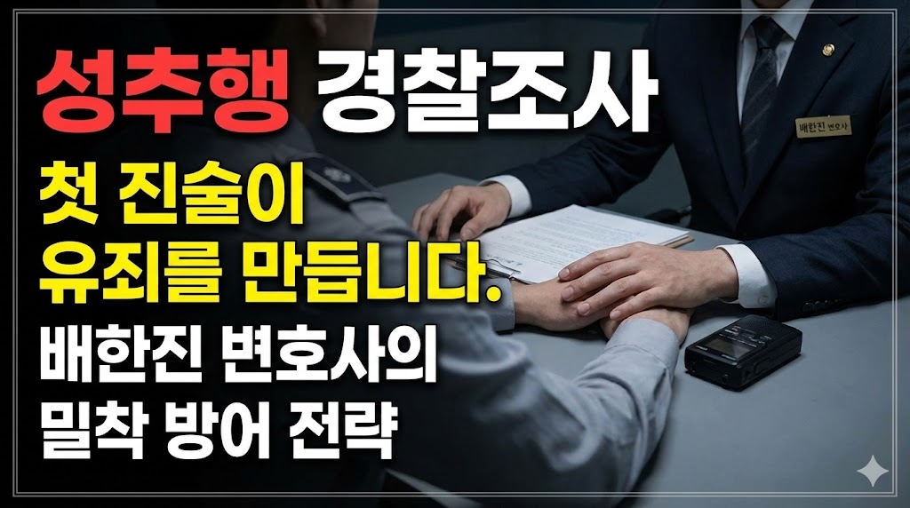 성추행 경찰조사