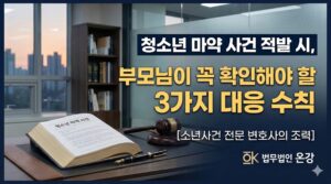 청소년 마약 사건