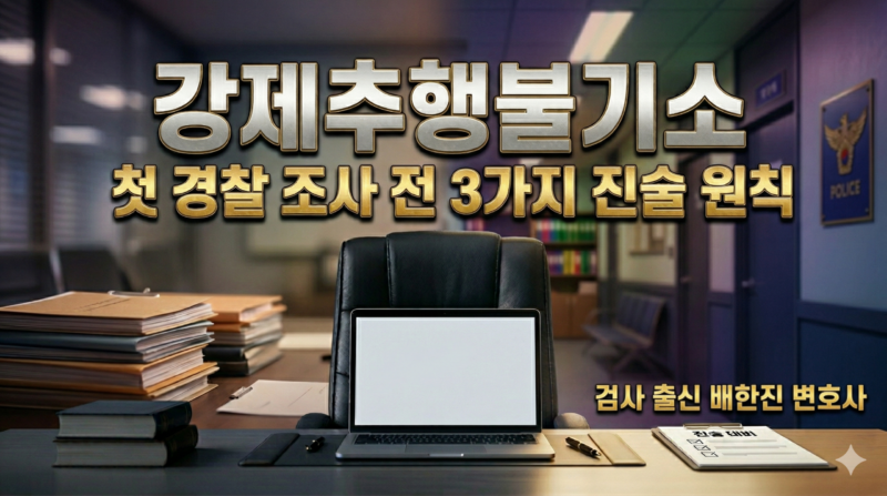 강제추행불기소