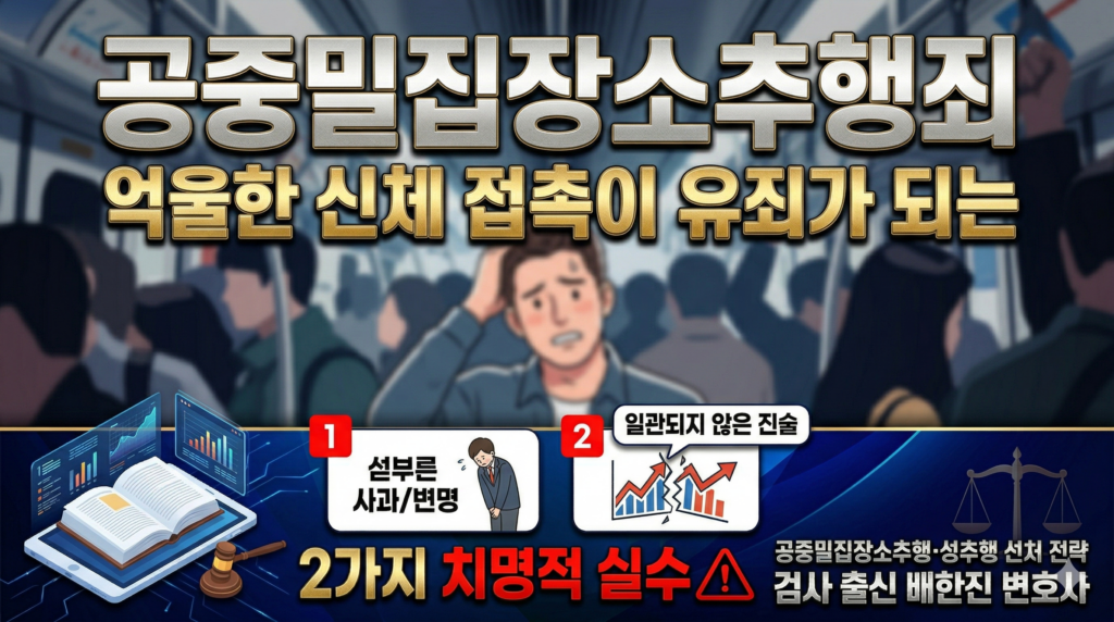 공중밀집장소추행죄