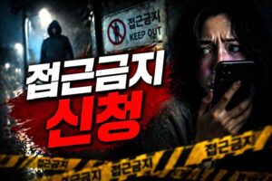 접근금지 신청