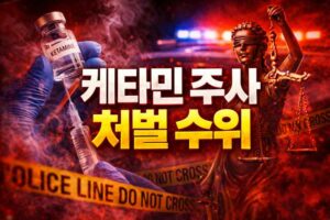 케타민 주사 처벌수위