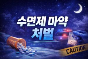 수면제 마약 처벌