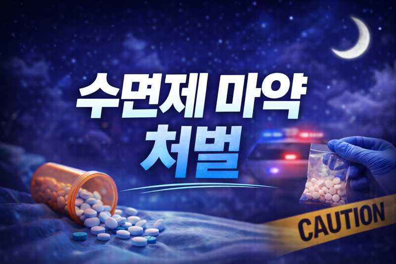 수면제 마약 처벌