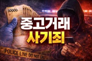 중고거래 사기죄 처벌수위