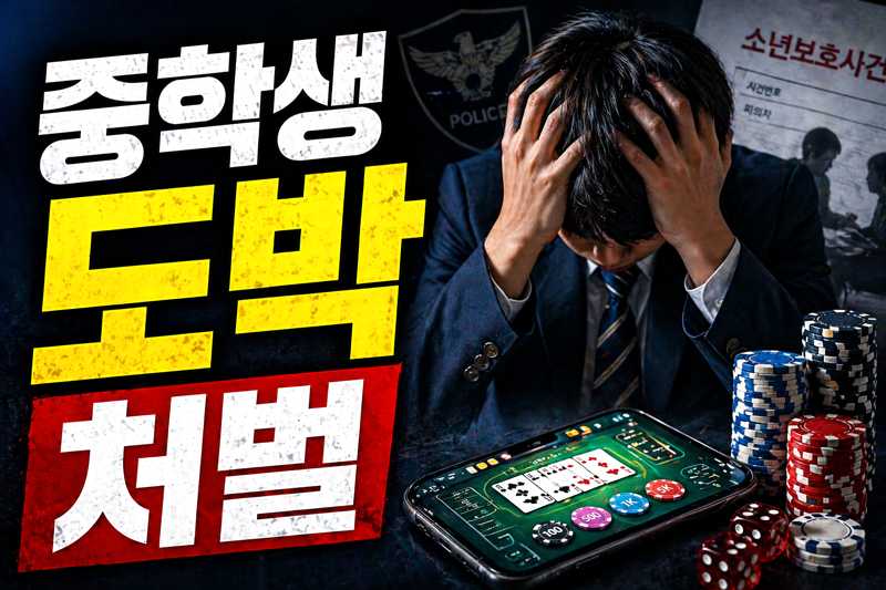 중학생 도박
