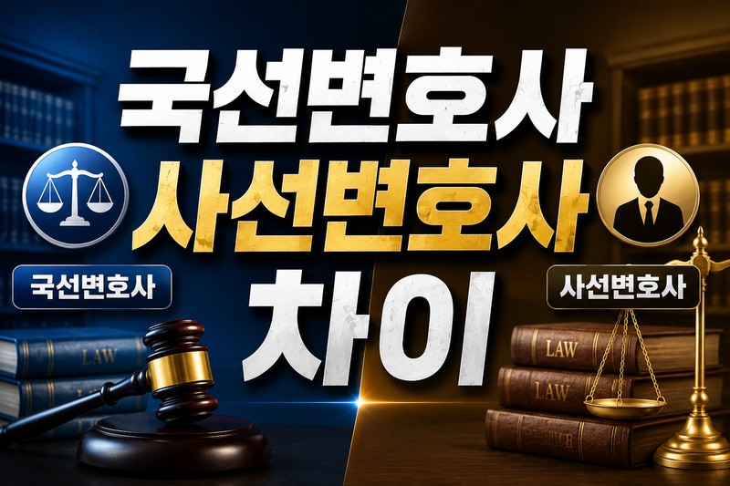 국선변호사_사선변호사차이
