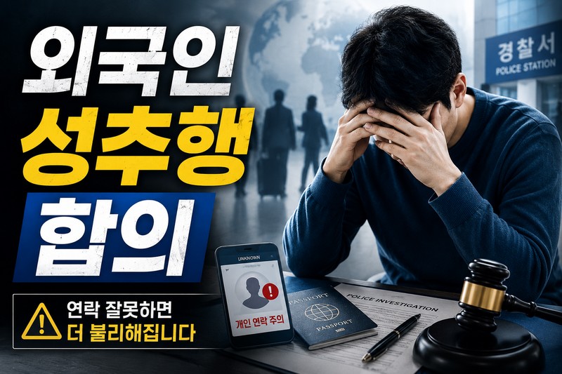 외국인성추행합의