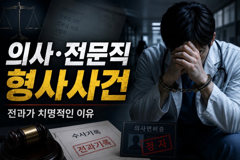 의사전문직형사사건