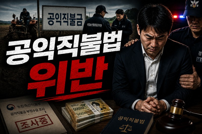 공익직불법 위반