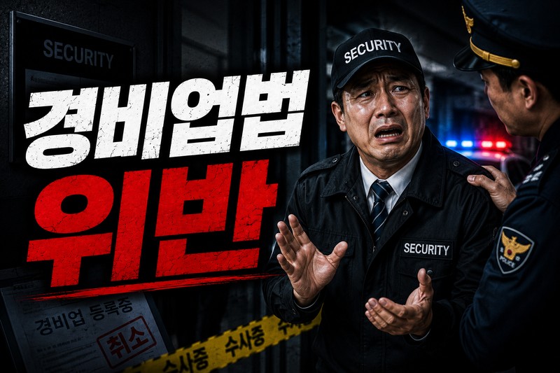 경비업법위반