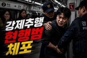 강제추행 현행범 체포