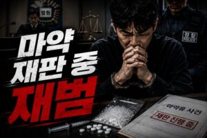 마약 재판 중 재범